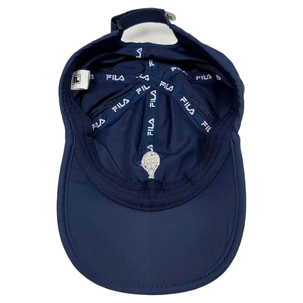 Fila‎ ITHF International Tennis Hall of Fame Navy Blue Performance Cap NWOT